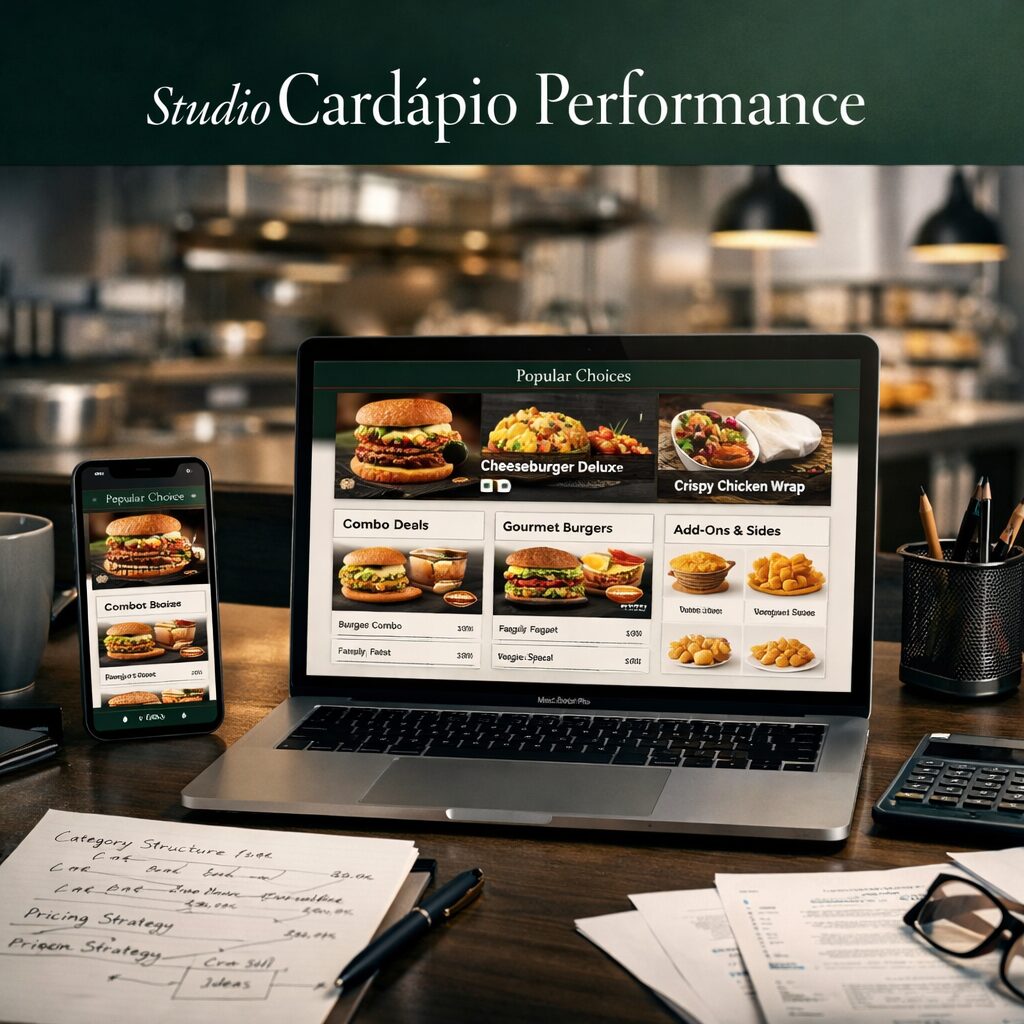 Studio Cardápio Performance