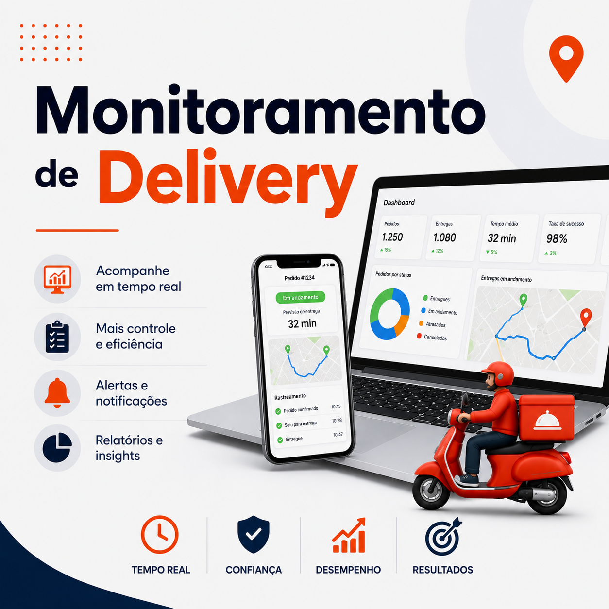 Monitoramento de Delivery InsightFood Brasil