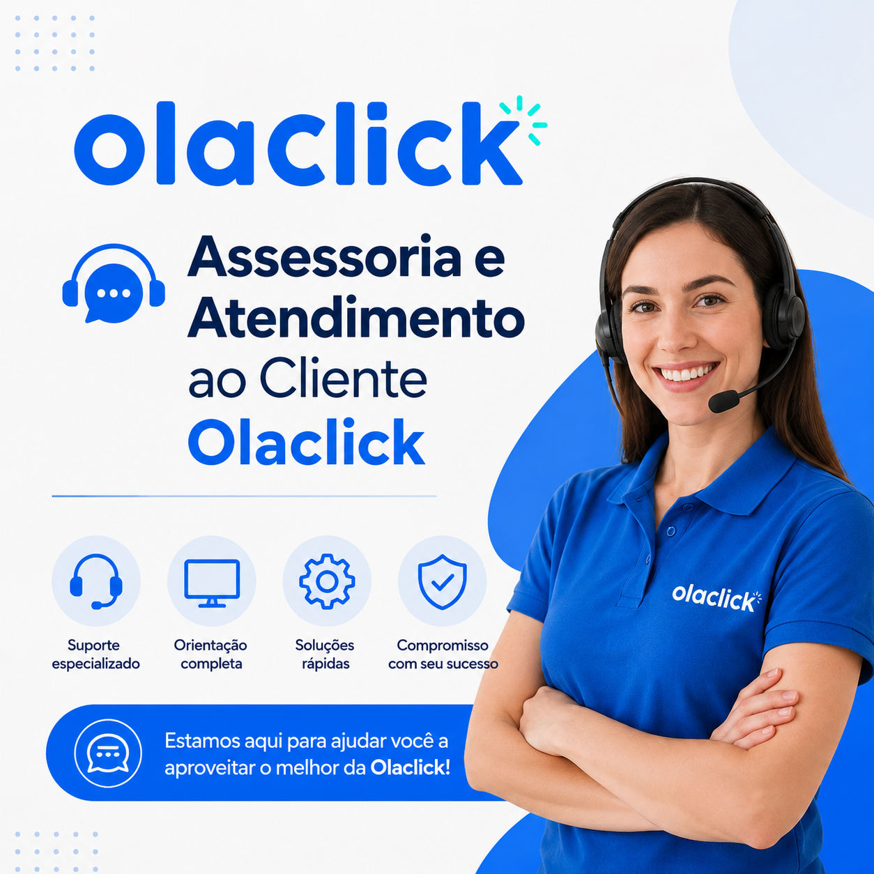Assessoria e Atendimento ao cliente Olaclick